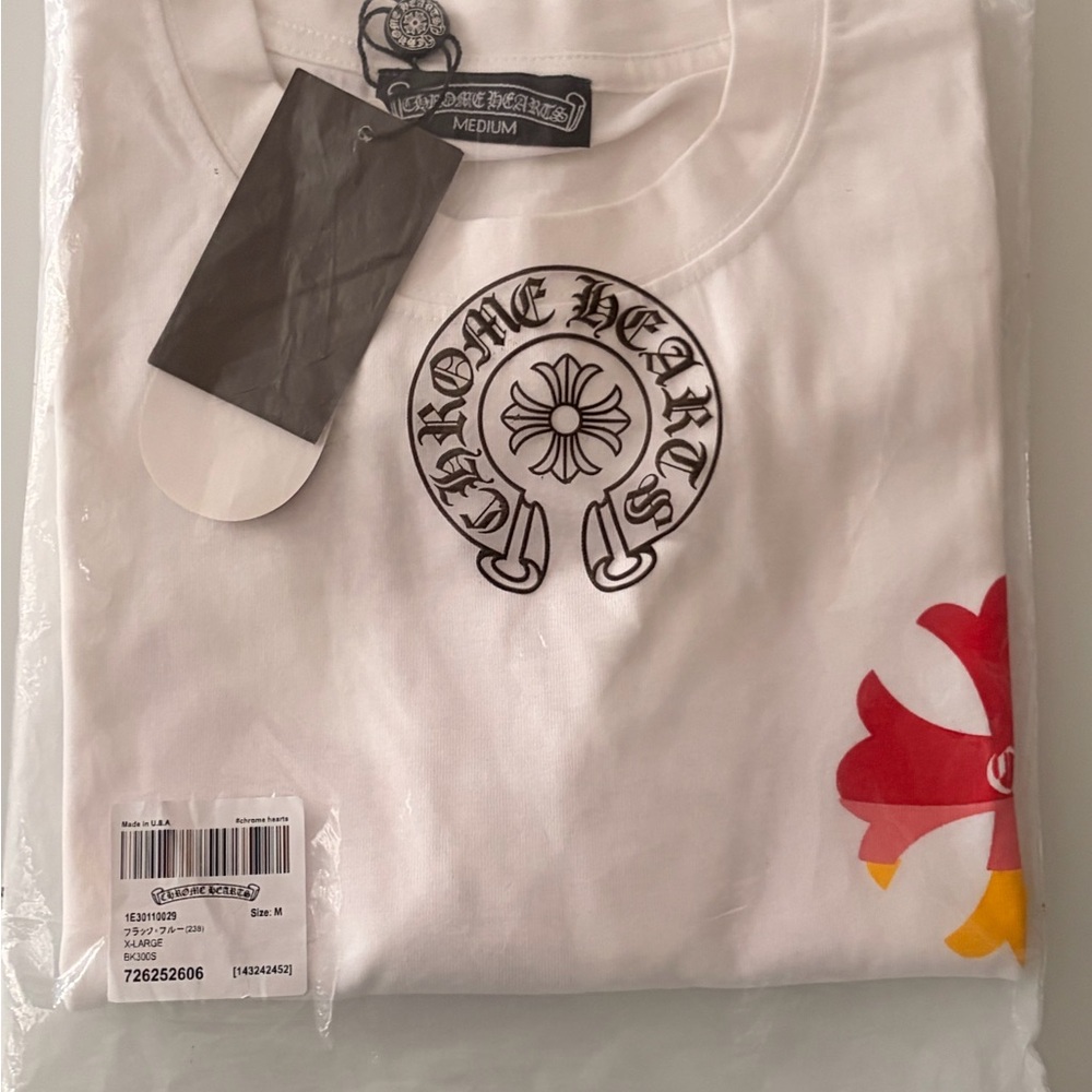 White Chrome Hearts Tee